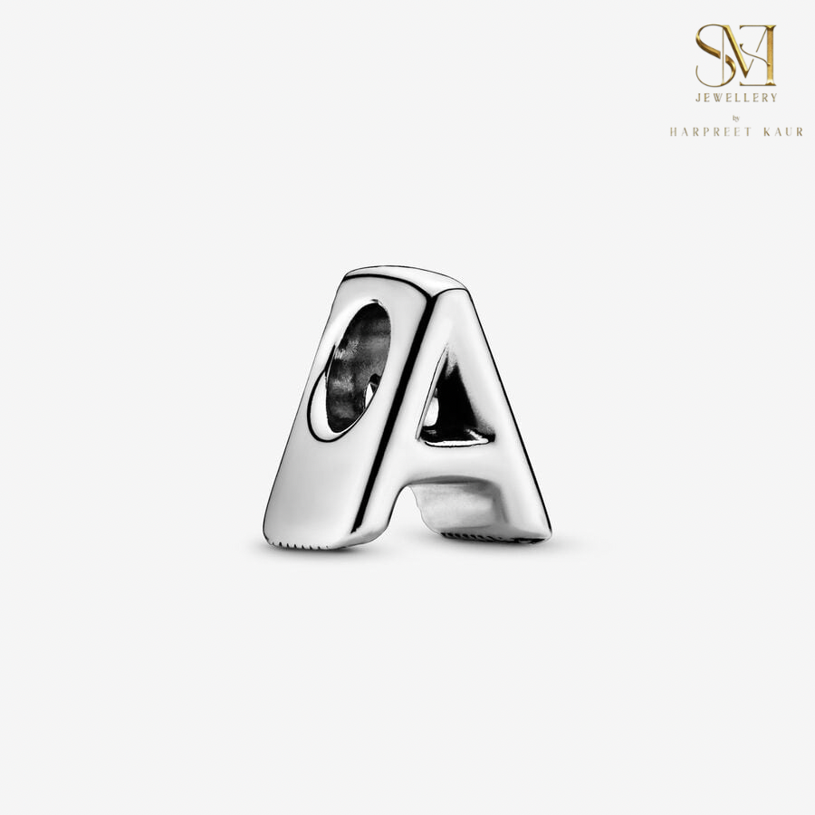 Alphabets A to Z Sterling Silver Charms Collection