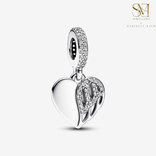 touch of elegance with this exquisite heart charm, - Image 2