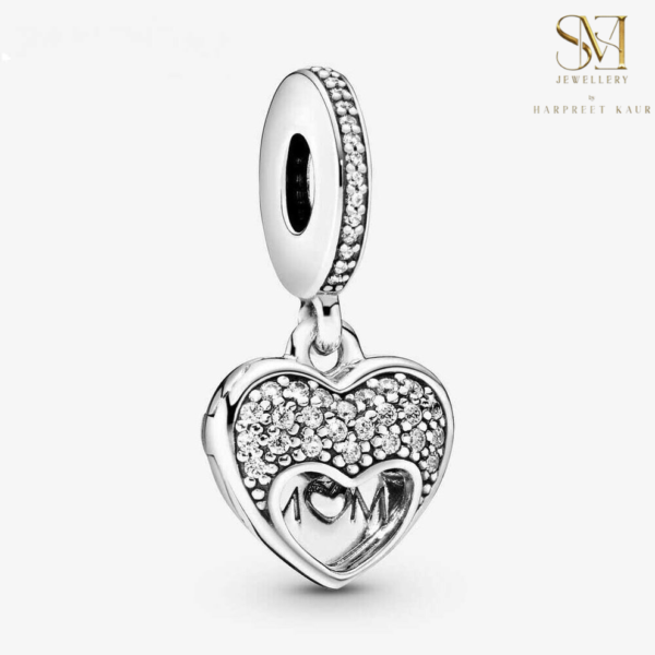 touch of elegance with this exquisite heart charm, - Image 3