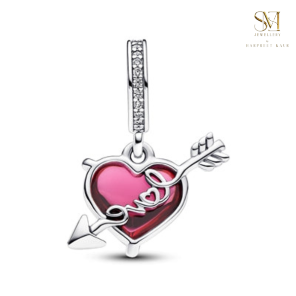 A touch of romance, a dash of elegance – our heart and arrow charm says it all - Image 2