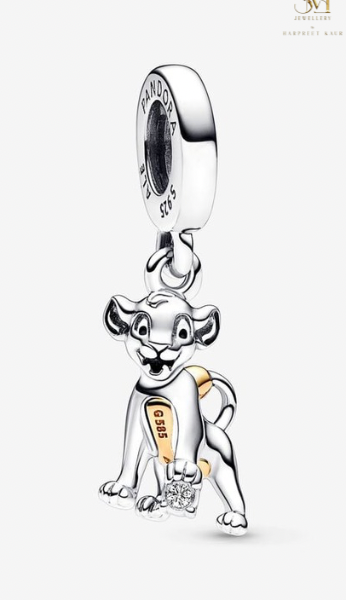 Embrace the magic of the wild with our charming silver Simba charm—perfect for every Lion King fan!”