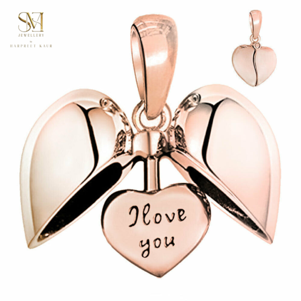 Discover our elegant heart charm with an open-close design – a perfect blend of style and versatility