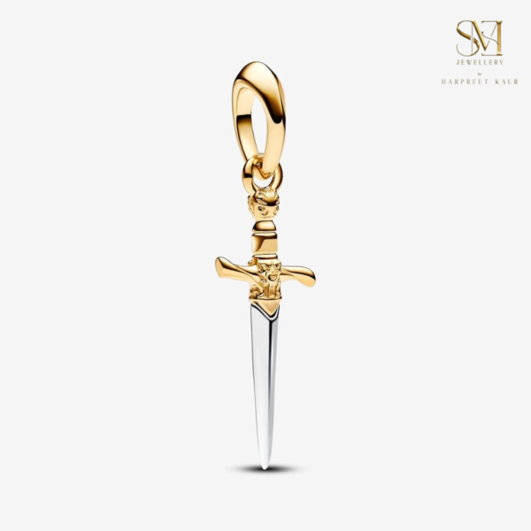 Unleash your inner warrior with our bold sword charm—crafted to make a statement. - Image 2