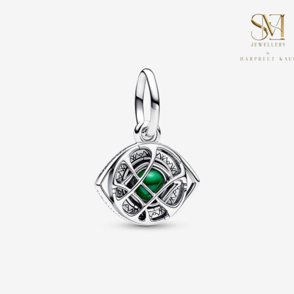 Unleash the mystic energy with the Eye of Agamotto charm—an iconic symbol inspired by Doctor Strange, perfect for those who believe in magic beyond the ordinary.