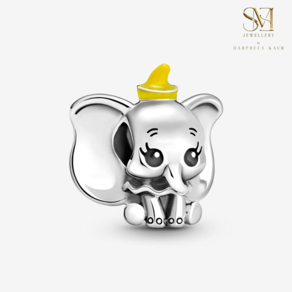 Bring good luck and elegance into your life with our stunning silver elephant charm!